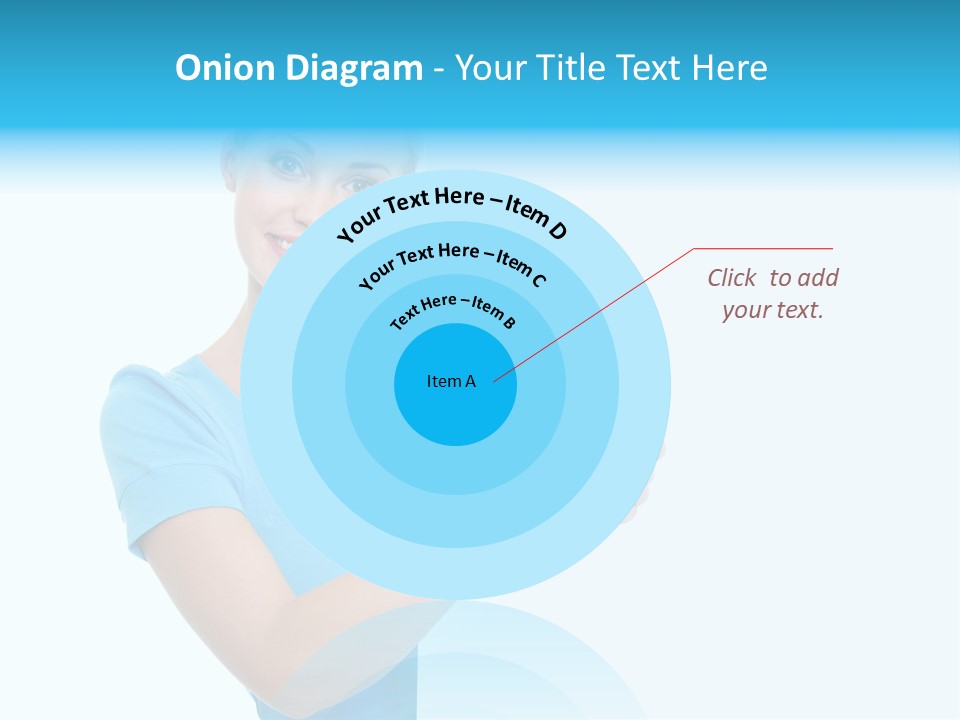 Horizontal Casual Isolated PowerPoint Template