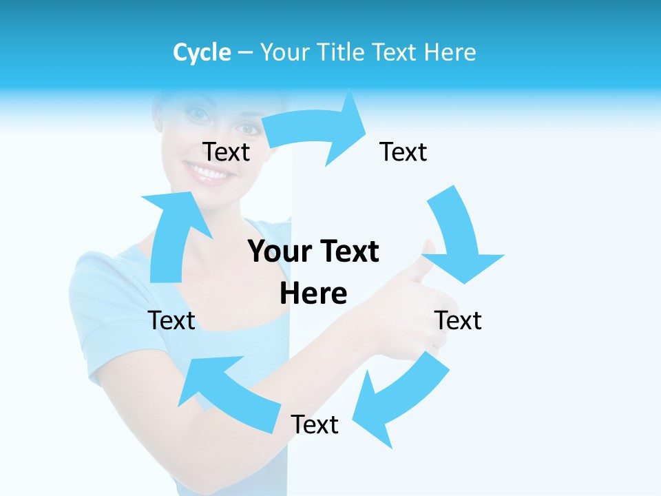 Horizontal Casual Isolated PowerPoint Template