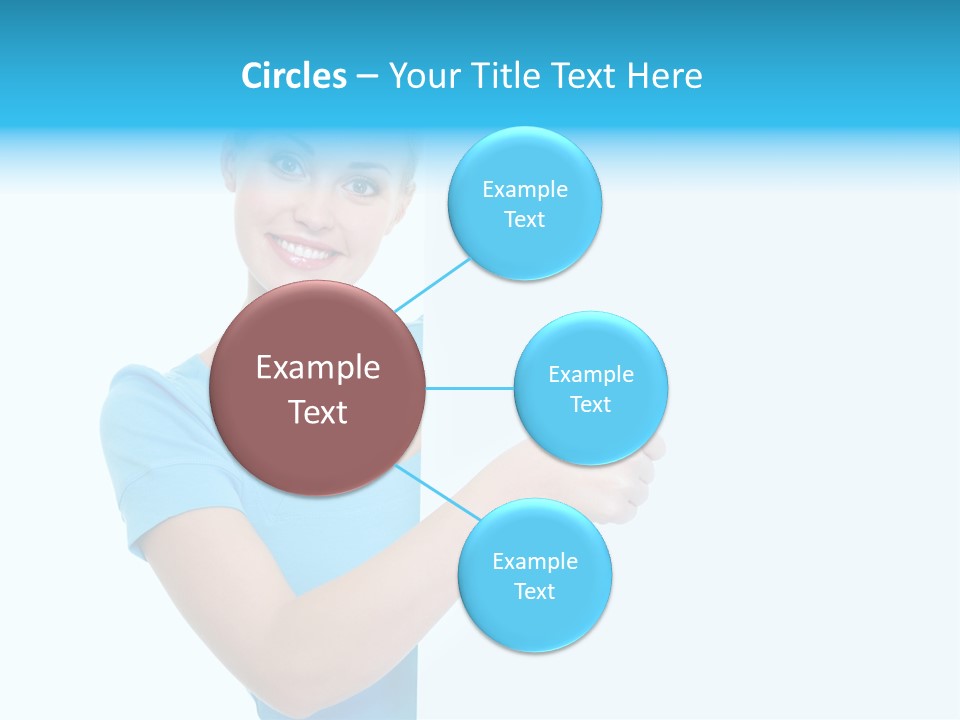 Horizontal Casual Isolated PowerPoint Template