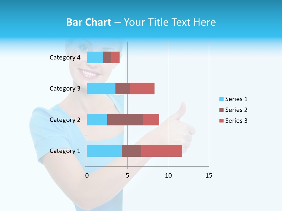 Horizontal Casual Isolated PowerPoint Template
