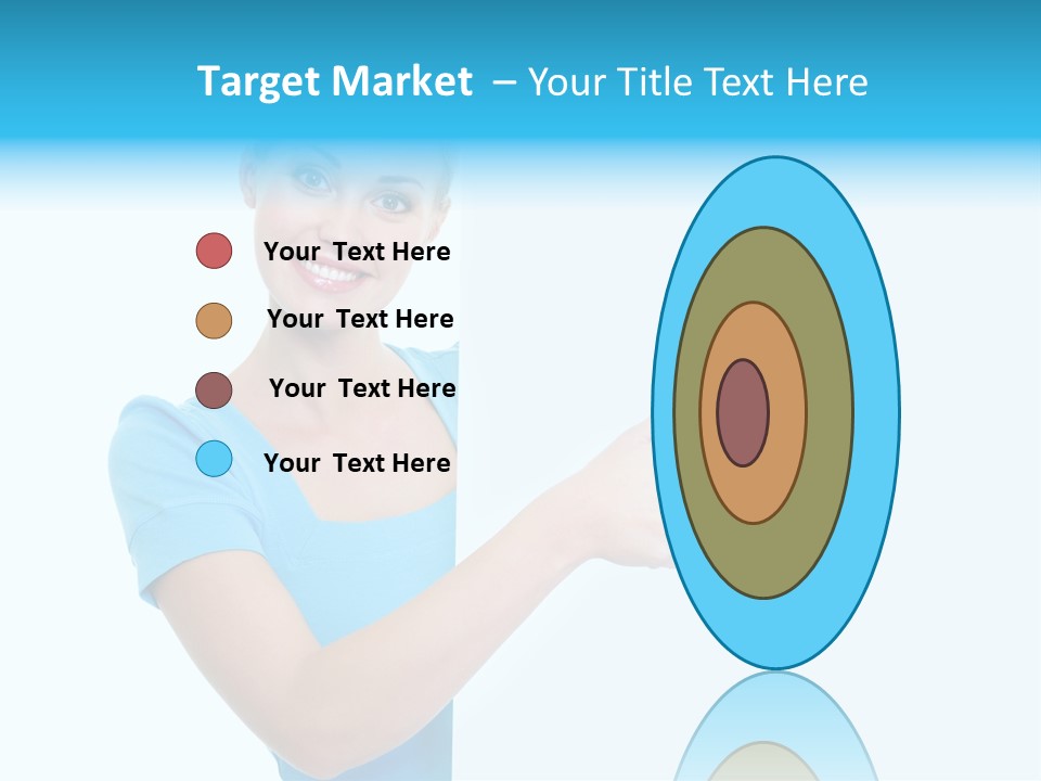 Horizontal Casual Isolated PowerPoint Template