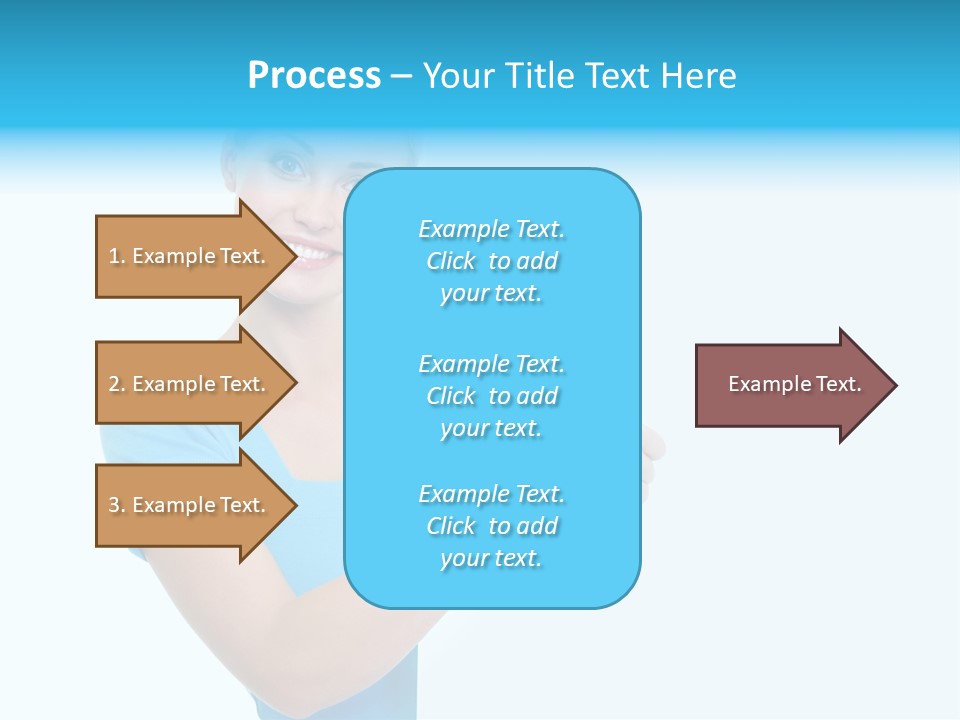 Horizontal Casual Isolated PowerPoint Template