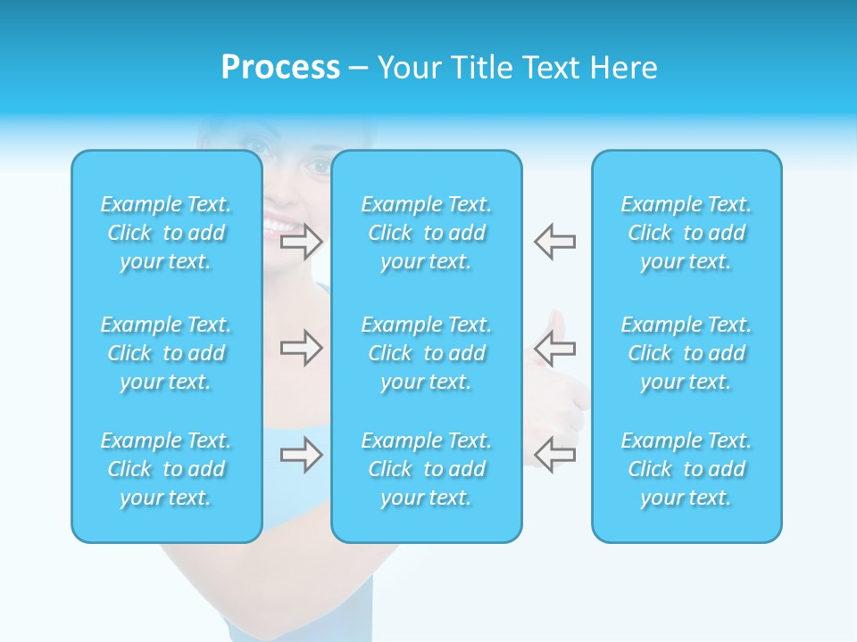 Horizontal Casual Isolated PowerPoint Template