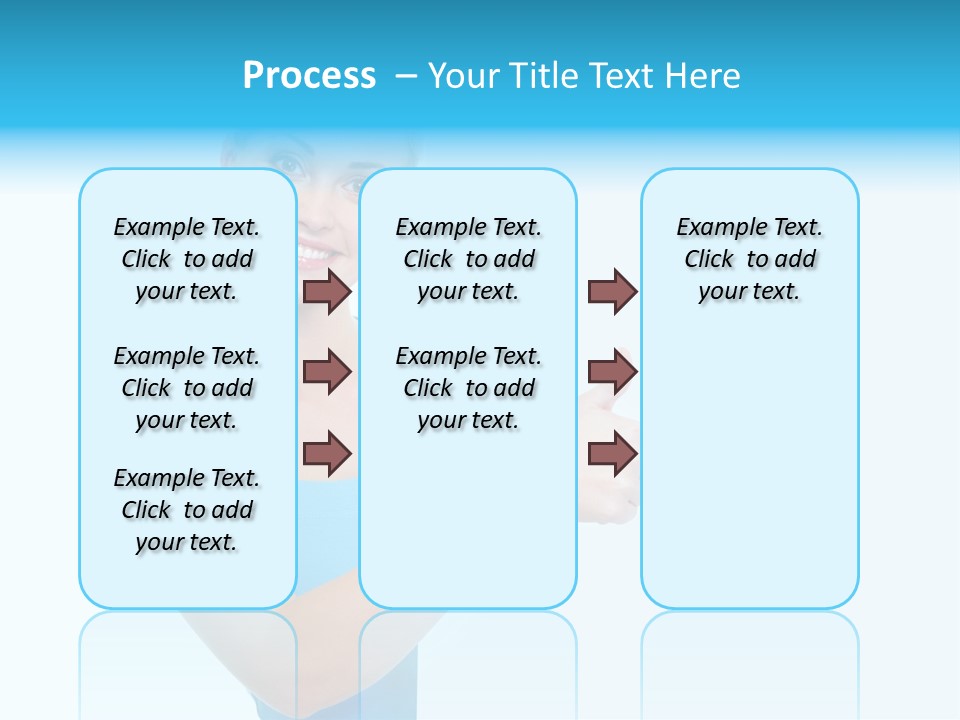 Horizontal Casual Isolated PowerPoint Template