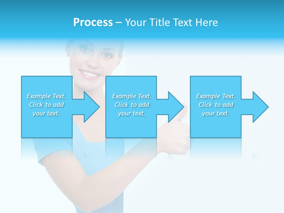 Horizontal Casual Isolated PowerPoint Template