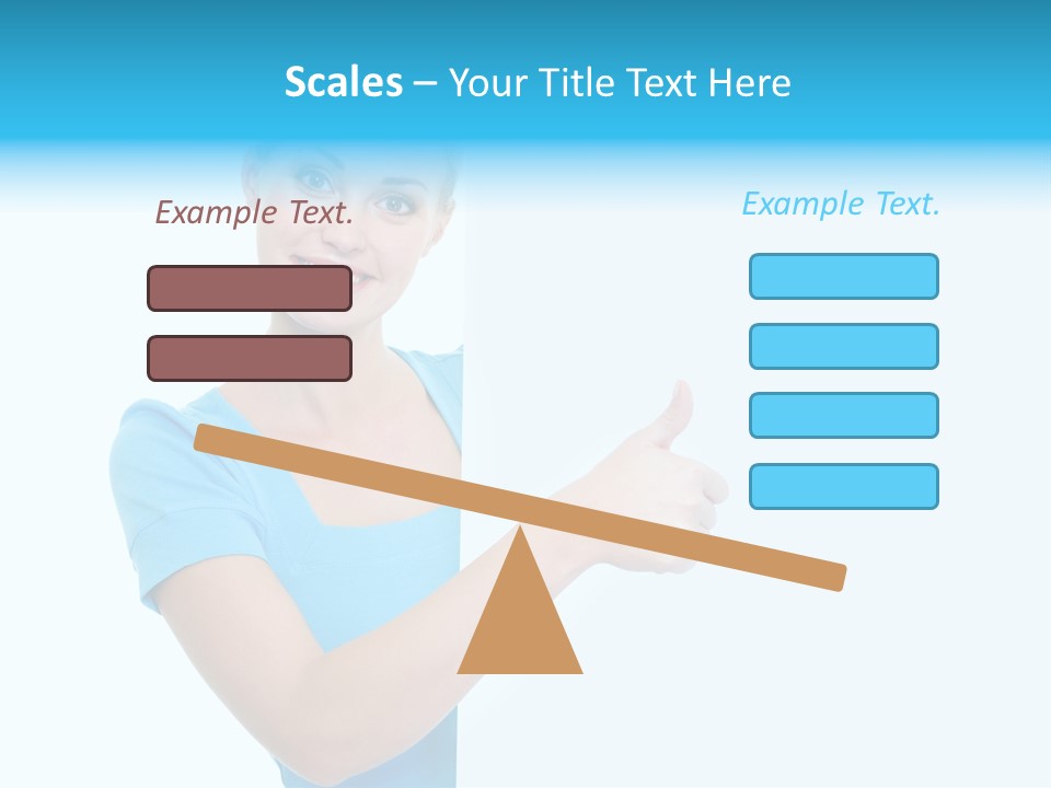 Horizontal Casual Isolated PowerPoint Template