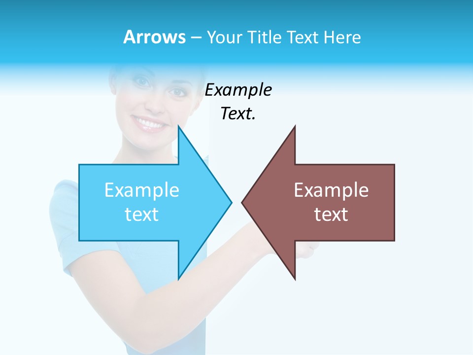 Horizontal Casual Isolated PowerPoint Template