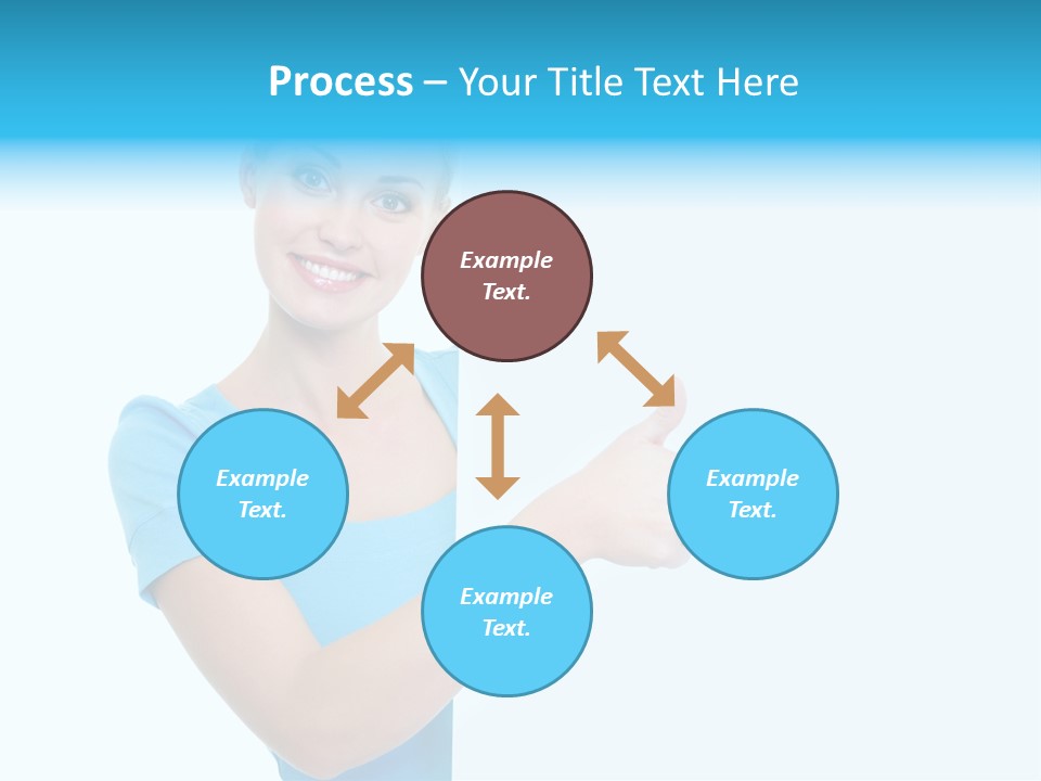 Horizontal Casual Isolated PowerPoint Template