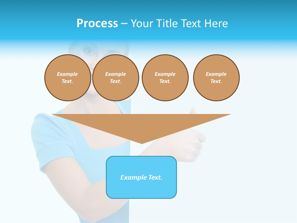 Horizontal Casual Isolated PowerPoint Template