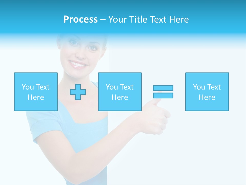 Horizontal Casual Isolated PowerPoint Template