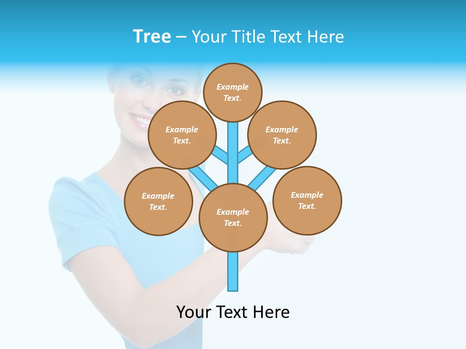 Horizontal Casual Isolated PowerPoint Template