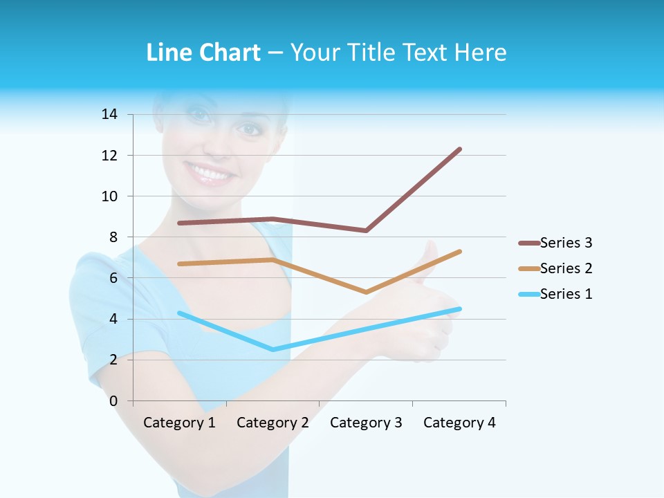 Horizontal Casual Isolated PowerPoint Template