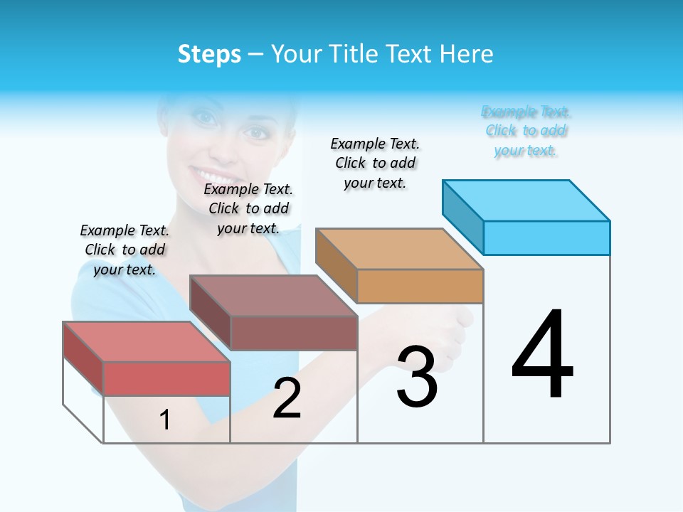 Horizontal Casual Isolated PowerPoint Template