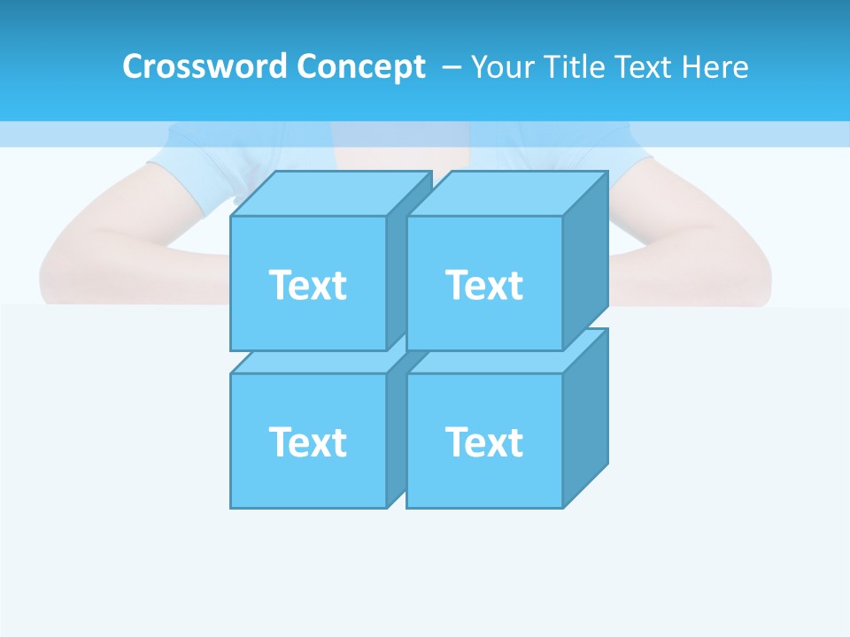 Face White Woman PowerPoint Template
