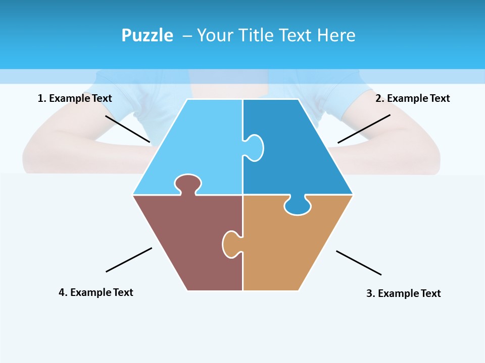 Face White Woman PowerPoint Template