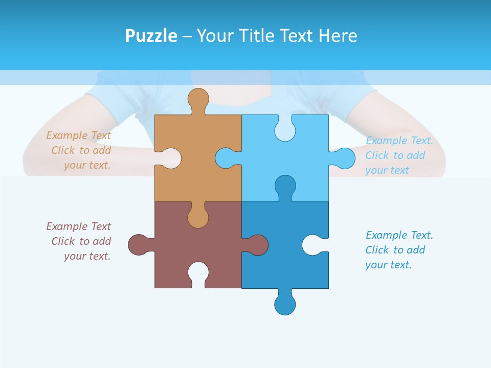 Face White Woman PowerPoint Template