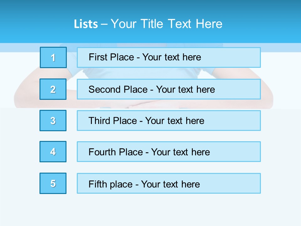 Face White Woman PowerPoint Template