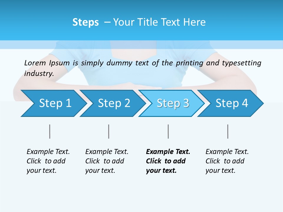 Face White Woman PowerPoint Template