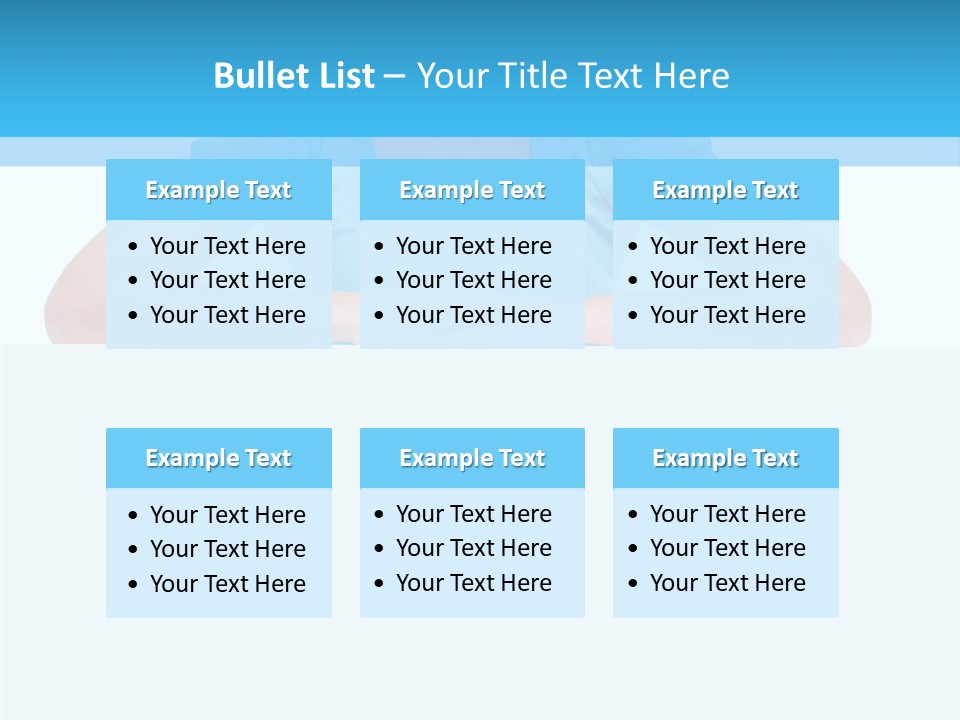 Face White Woman PowerPoint Template