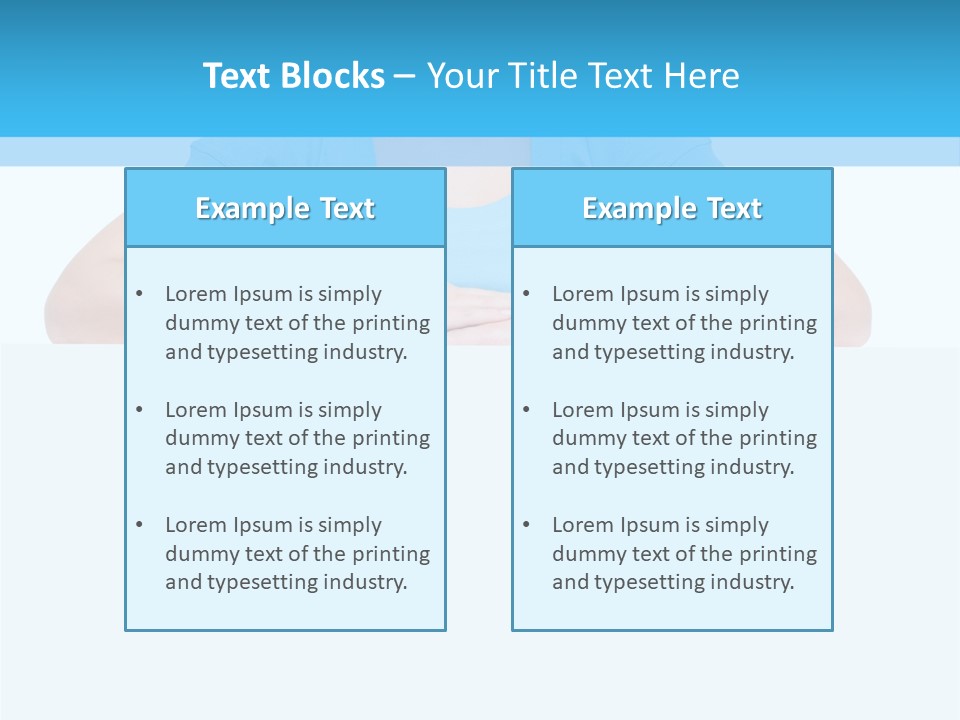 Face White Woman PowerPoint Template