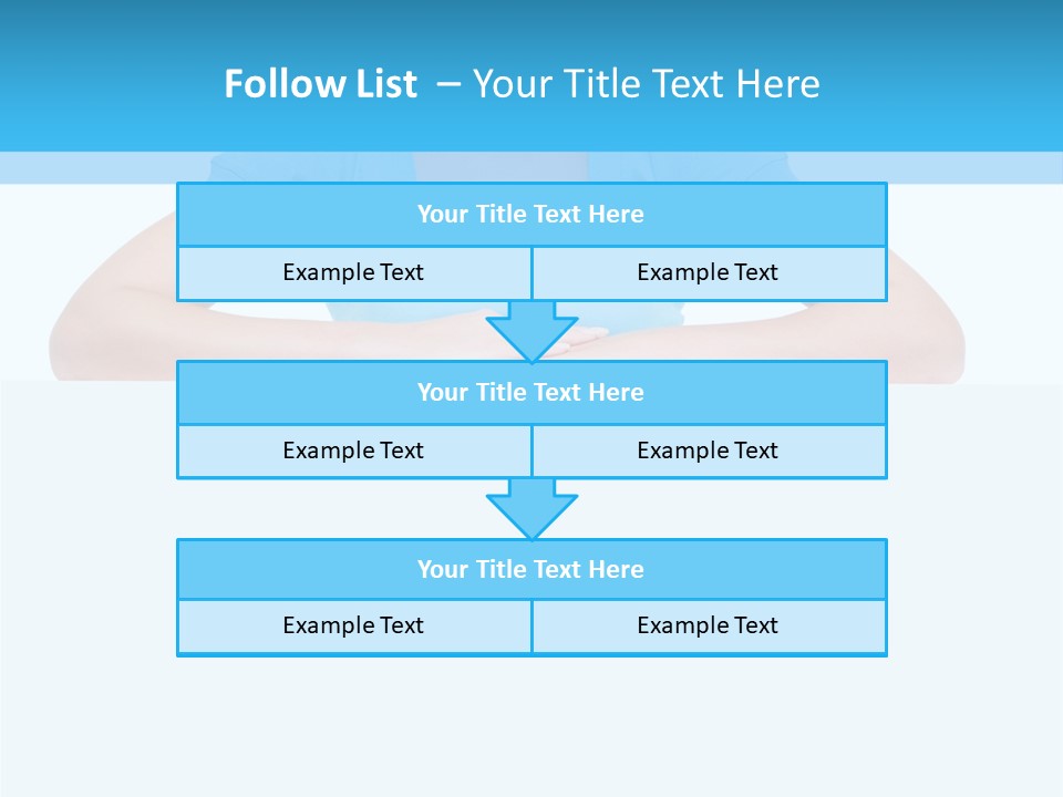 Face White Woman PowerPoint Template