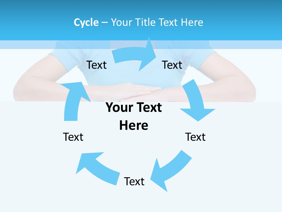 Face White Woman PowerPoint Template