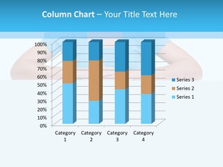 Face White Woman PowerPoint Template