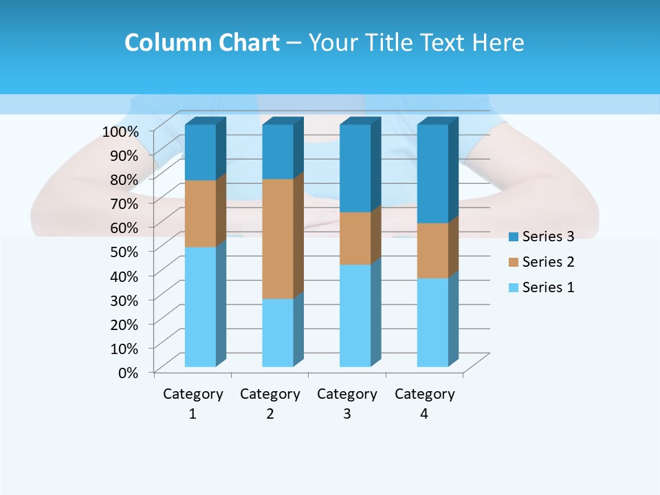 Face White Woman PowerPoint Template