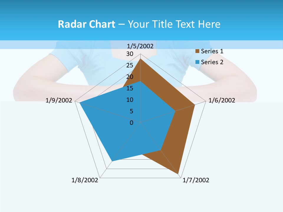 Face White Woman PowerPoint Template