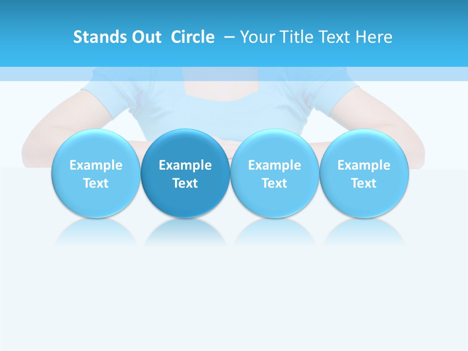 Face White Woman PowerPoint Template