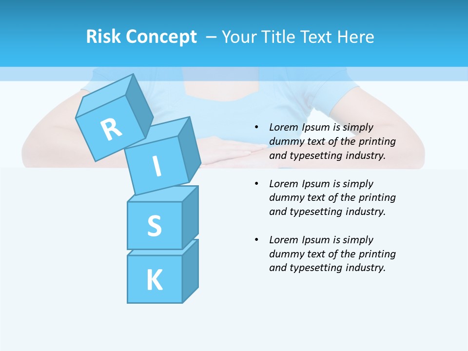 Face White Woman PowerPoint Template
