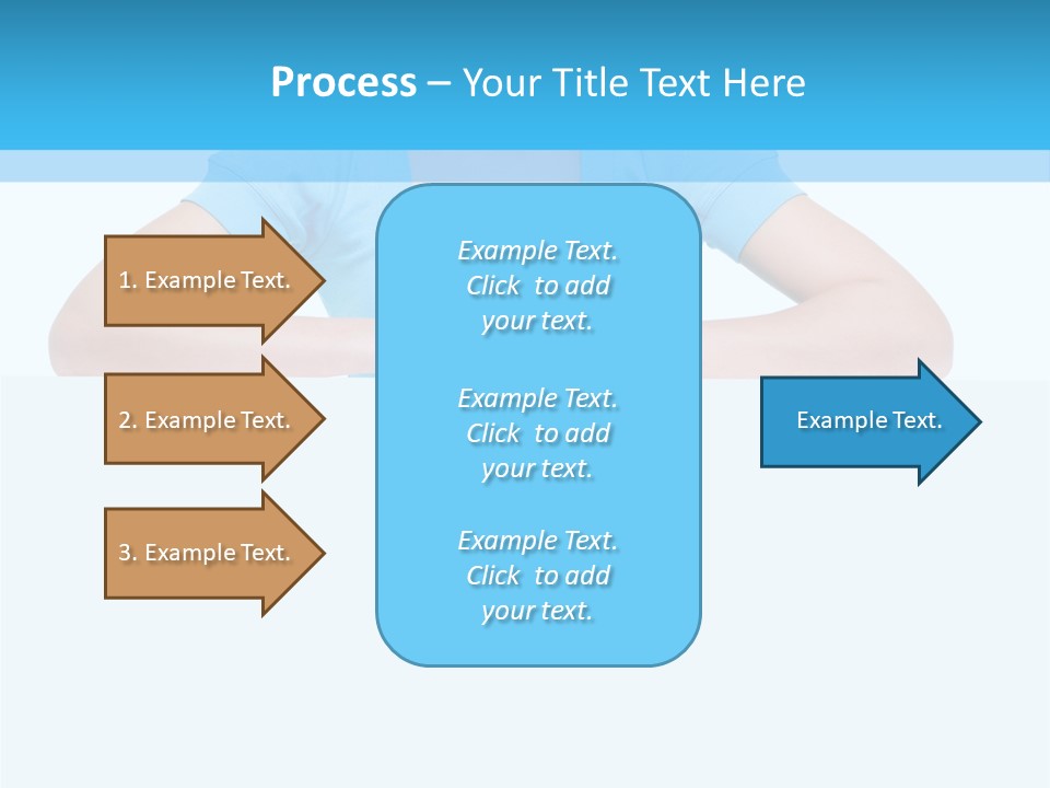 Face White Woman PowerPoint Template