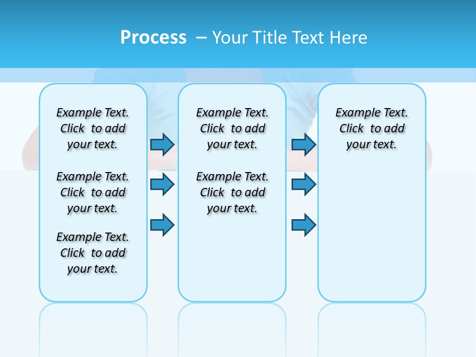 Face White Woman PowerPoint Template