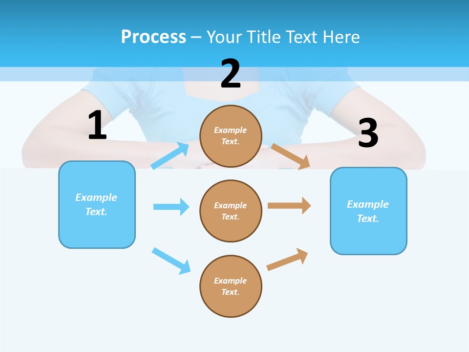 Face White Woman PowerPoint Template