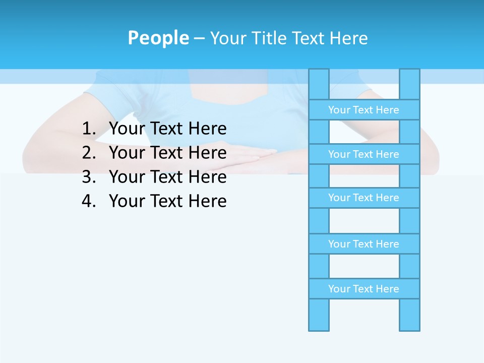Face White Woman PowerPoint Template