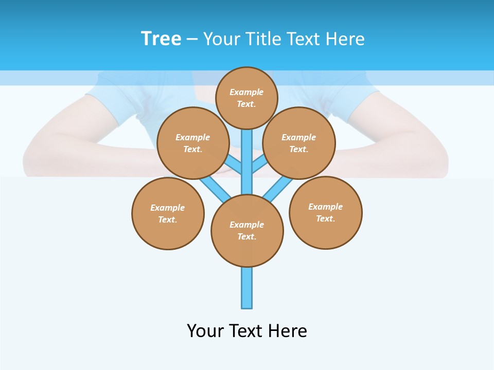 Face White Woman PowerPoint Template