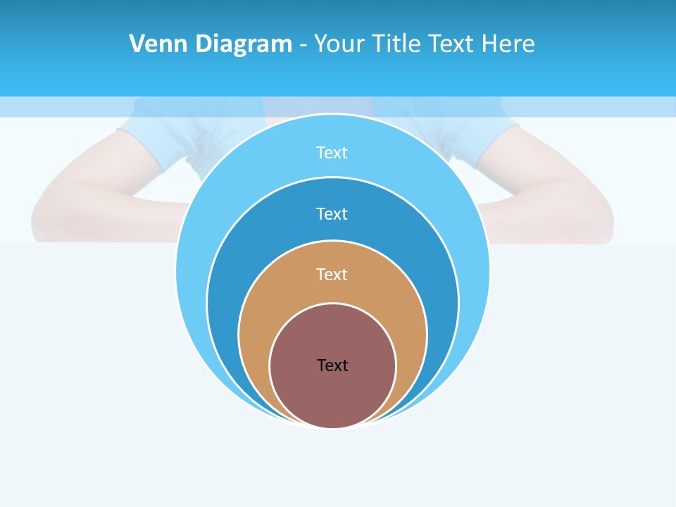 Face White Woman PowerPoint Template