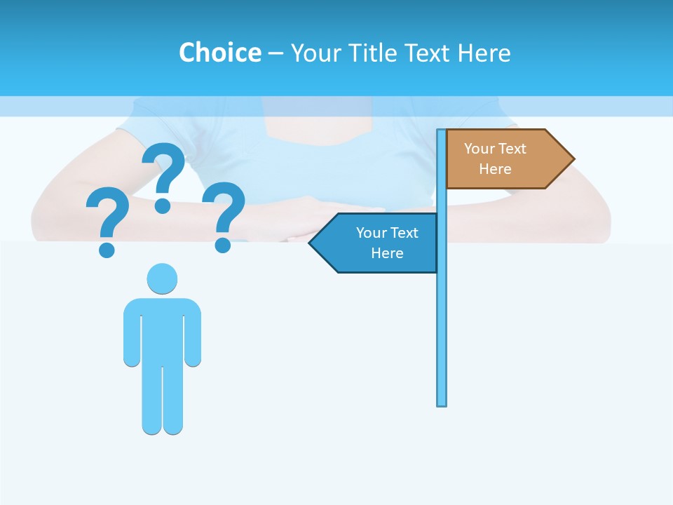 Face White Woman PowerPoint Template