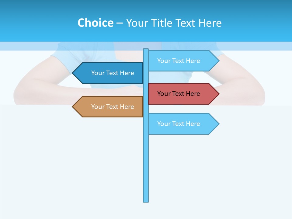 Face White Woman PowerPoint Template