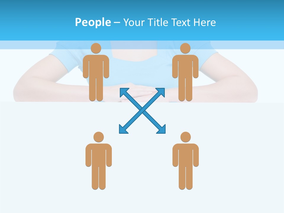 Face White Woman PowerPoint Template