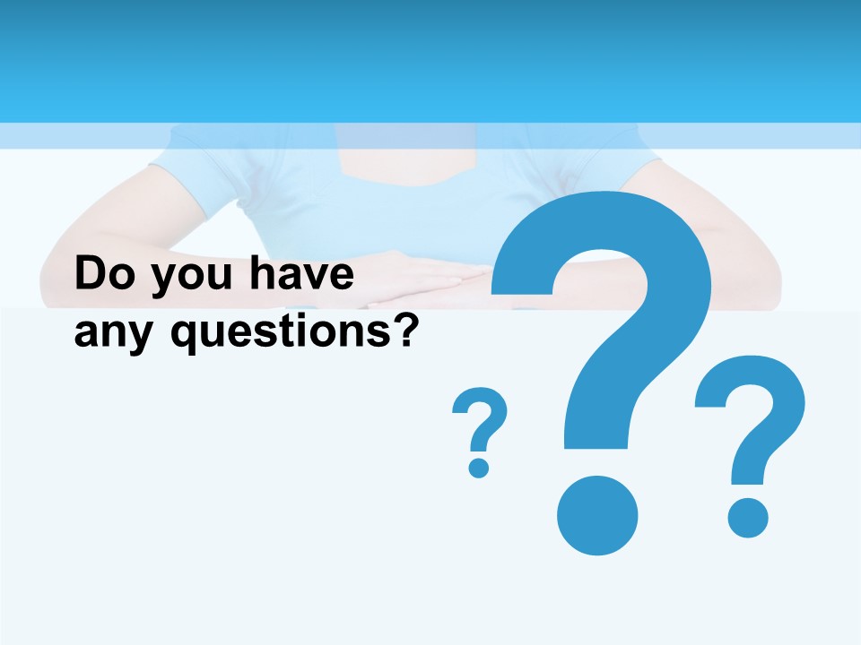 Face White Woman PowerPoint Template