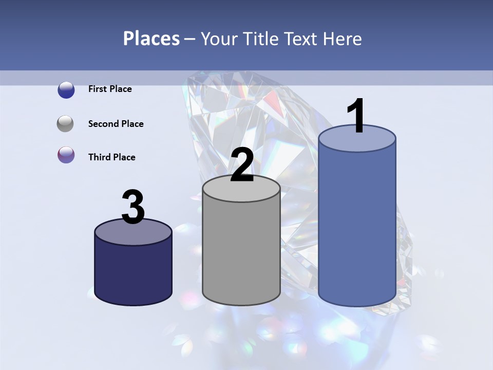 Single Reflection Shiny PowerPoint Template