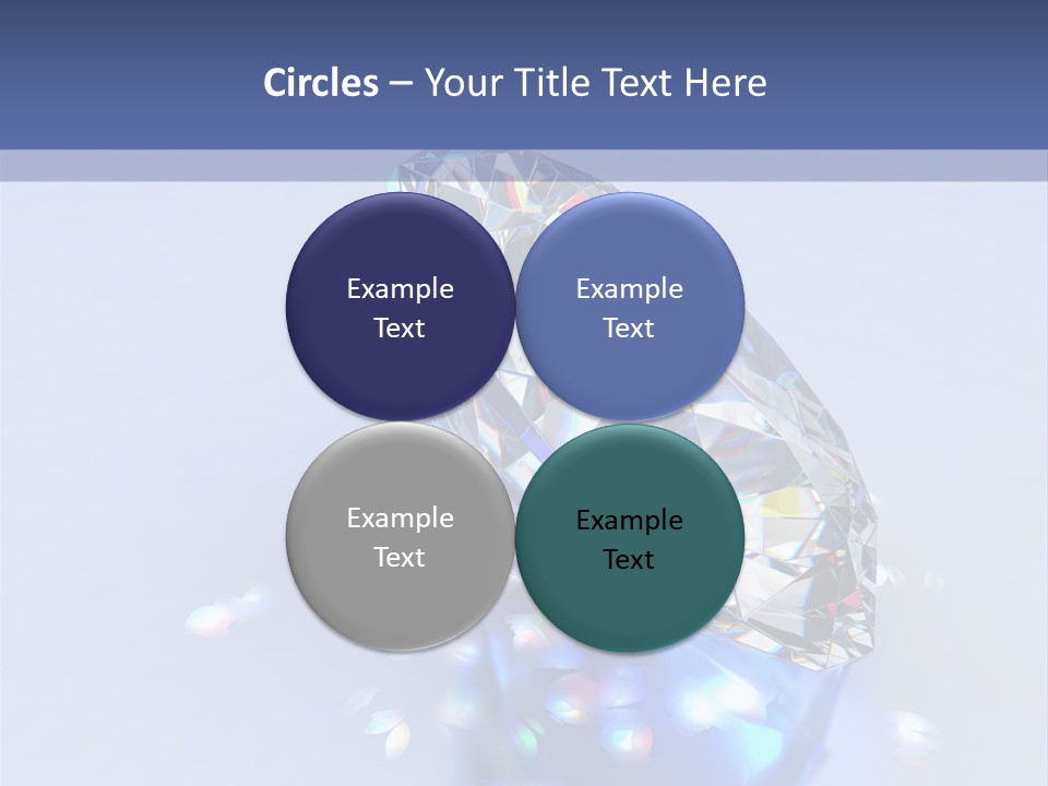 Single Reflection Shiny PowerPoint Template