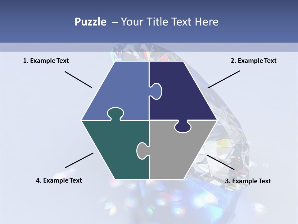 Single Reflection Shiny PowerPoint Template