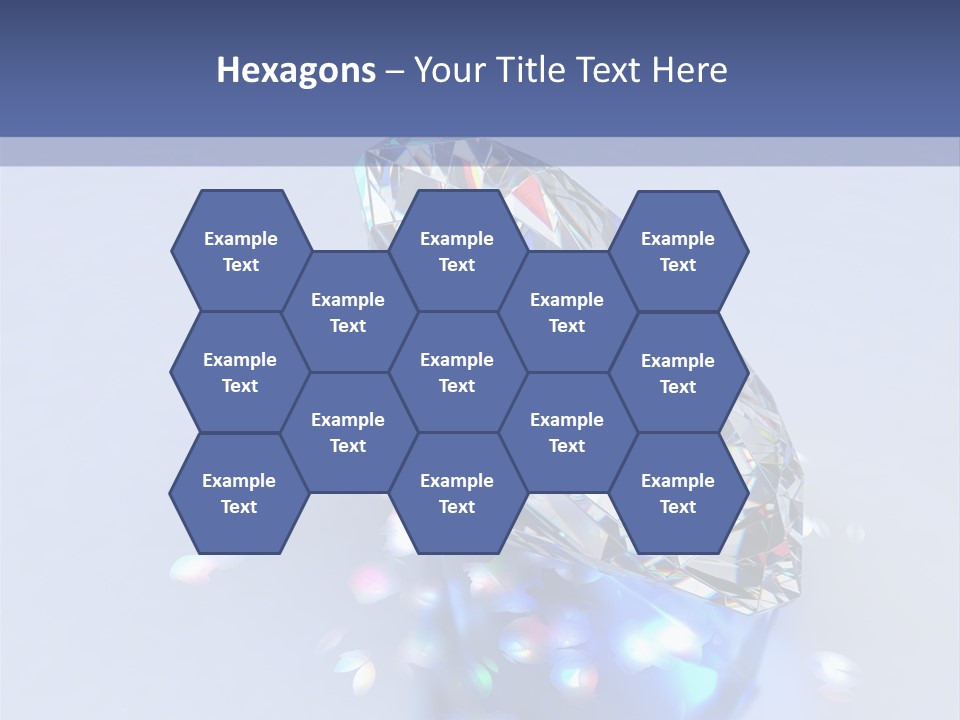 Single Reflection Shiny PowerPoint Template