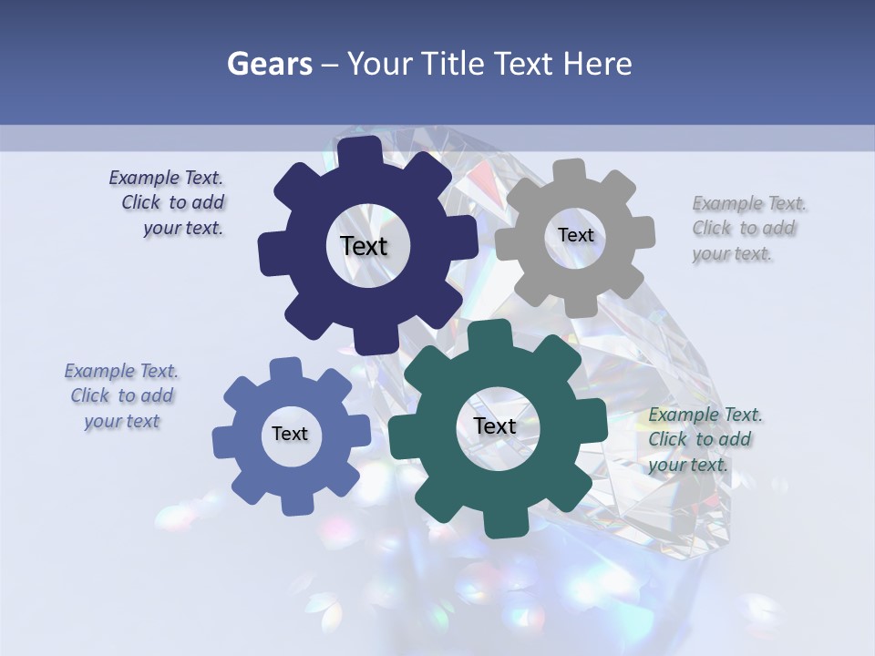 Single Reflection Shiny PowerPoint Template