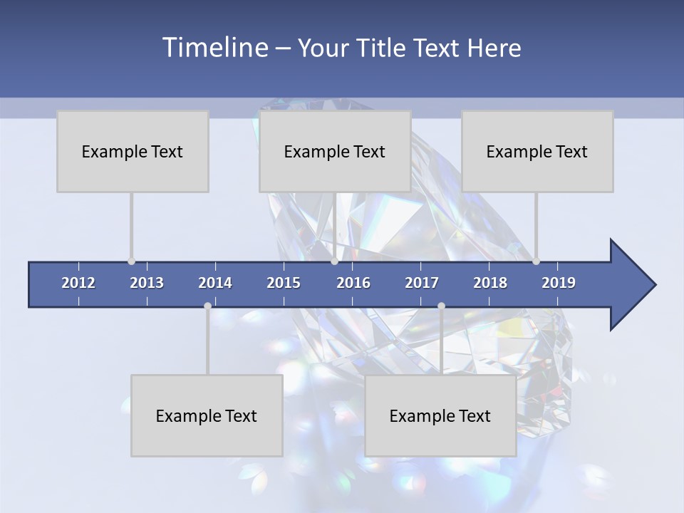 Single Reflection Shiny PowerPoint Template