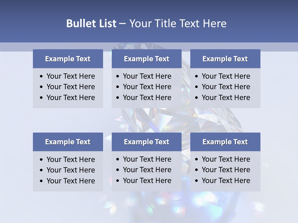 Single Reflection Shiny PowerPoint Template
