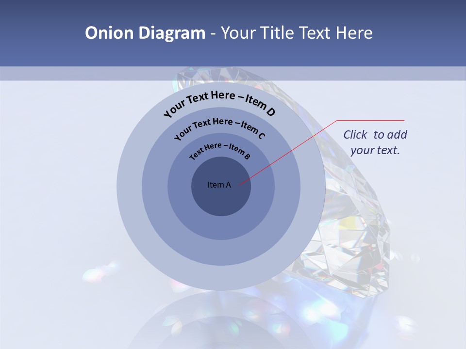 Single Reflection Shiny PowerPoint Template