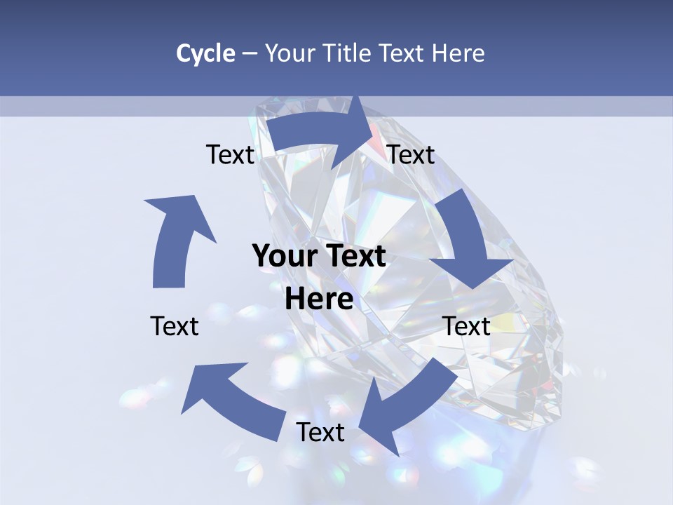 Single Reflection Shiny PowerPoint Template